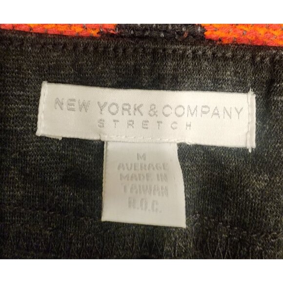 New York & Company Women's Stretch Charcoal Gray Bootcut Pants Size Medium - Picture 3 of 14